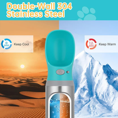 Anipaw leak proof puppy water dispenser for outdoor hiking