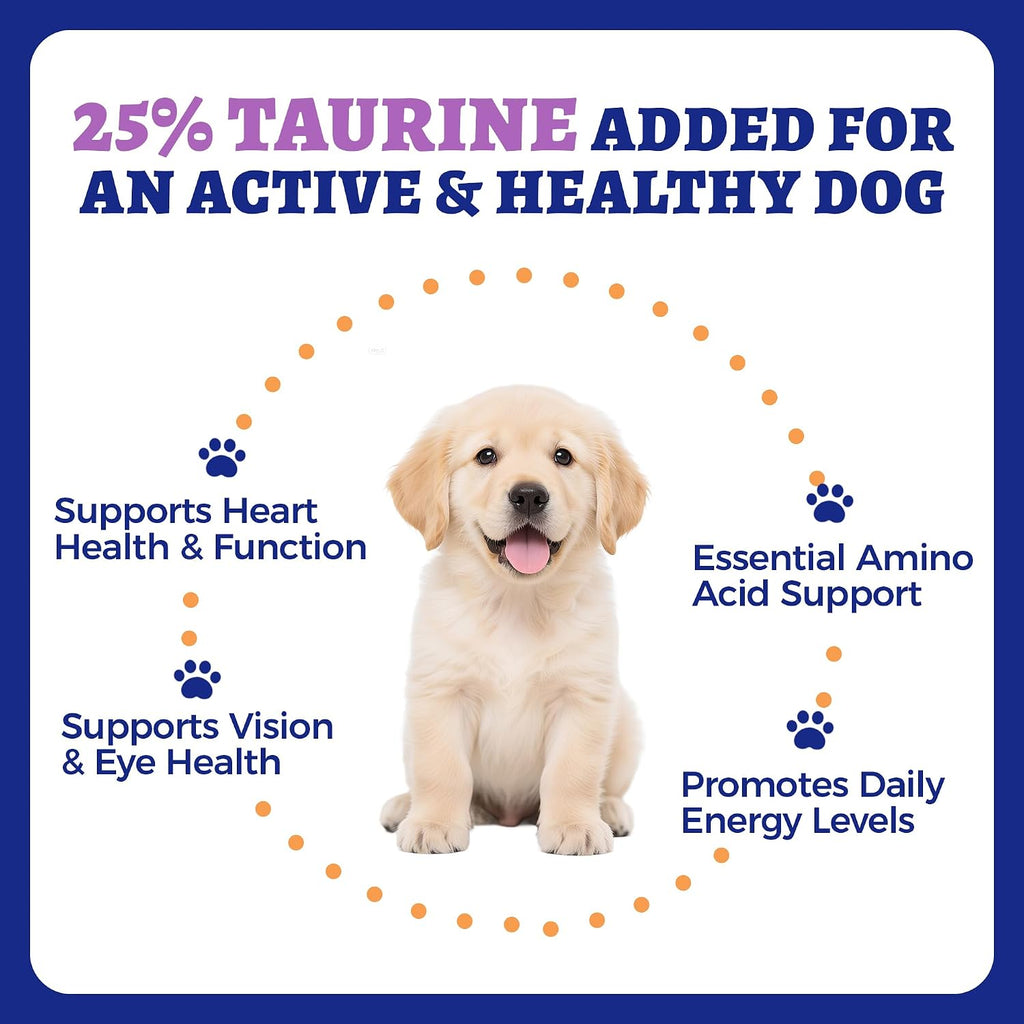 Wellix canine cardiovascular support pellets bottle showing ingredients label.