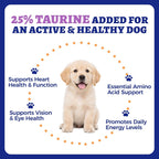 Wellix canine cardiovascular support pellets bottle showing ingredients label.