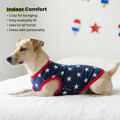 Fitwarm pet cat and dog shirt pullover neck detail