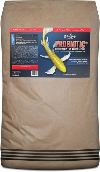 Blue Ridge Fish Food 5lb, Probiotic Plus 3/16" Floating Pellet, Koi Goldfish Food - Image 12