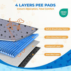 Fostanfly reusable pee pad lanyards detail