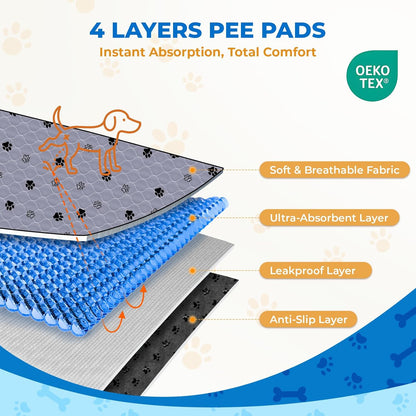 Fostanfly reusable pee pad lanyards detail