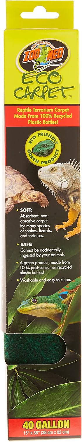 Zoo Med reptile terrarium liner spread flat