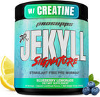 ProSupps Dr. Jekyll Signature V2 front view blueberry lemonade flavor