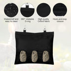 2PCS Rabbit Hay Feeder,3 Hole Hay Bag for Rabbits, Washable Hanging Small Animal Feeder for Guinea Pig Bunny Chinchillas Hamsters and Other Pets - Image 3