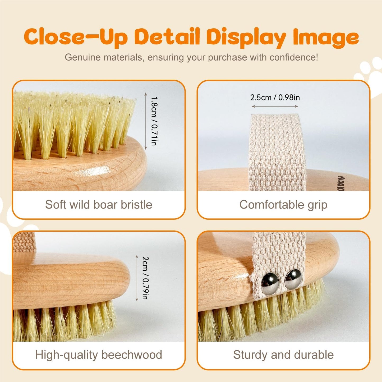 MLQGKUZ manual deshedding tool packaging view for Indian pet parents