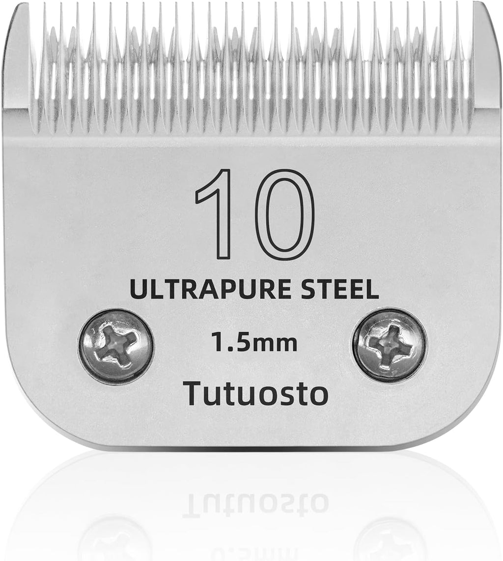 10# Clipper Blades Pet Grooming Clipper Replacement Blades Detachable Blade Compatible with andis/wahl/Oster Dog Clippers 3PCS - Image 14