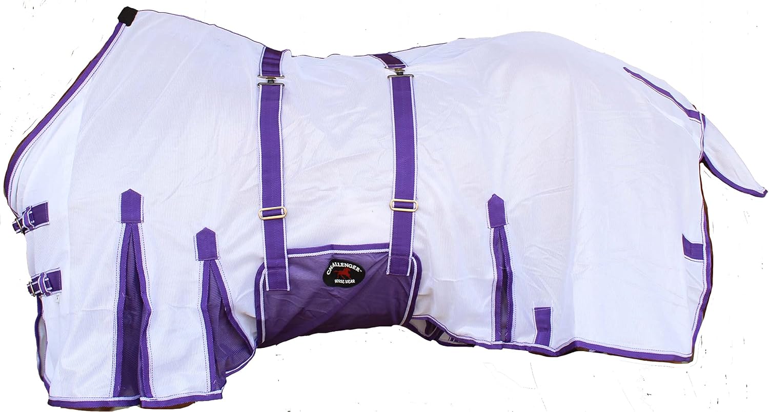 66" Horse Mesh Lightweight Breathable Summer Spring Sheet Bellyband 73437 - Image 14