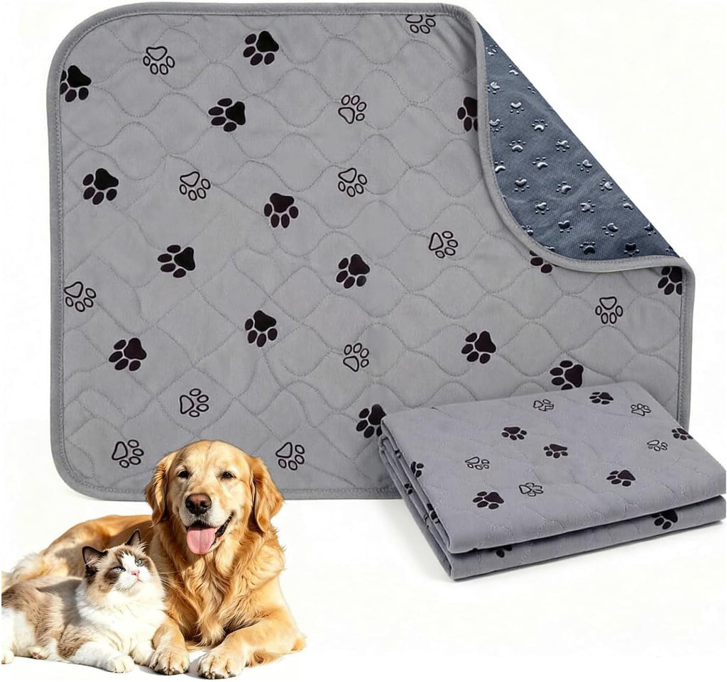 Puppy Pee Pads with Pheromones,Forever Pad,Washable Pee Pads for Dogs,Reusable Dog Pee Pads,Waterproof and Leak-Proof,Non-Slip Base Training Pad Suitable for Home(Gray,M:31.5*27.6in) - Image 11