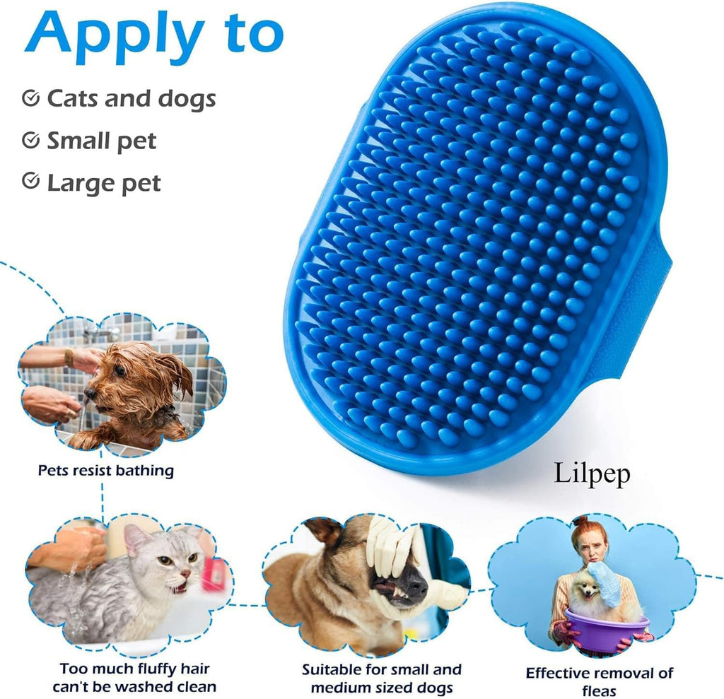 Lilpep long hair cat shampoo brush lifestyle view