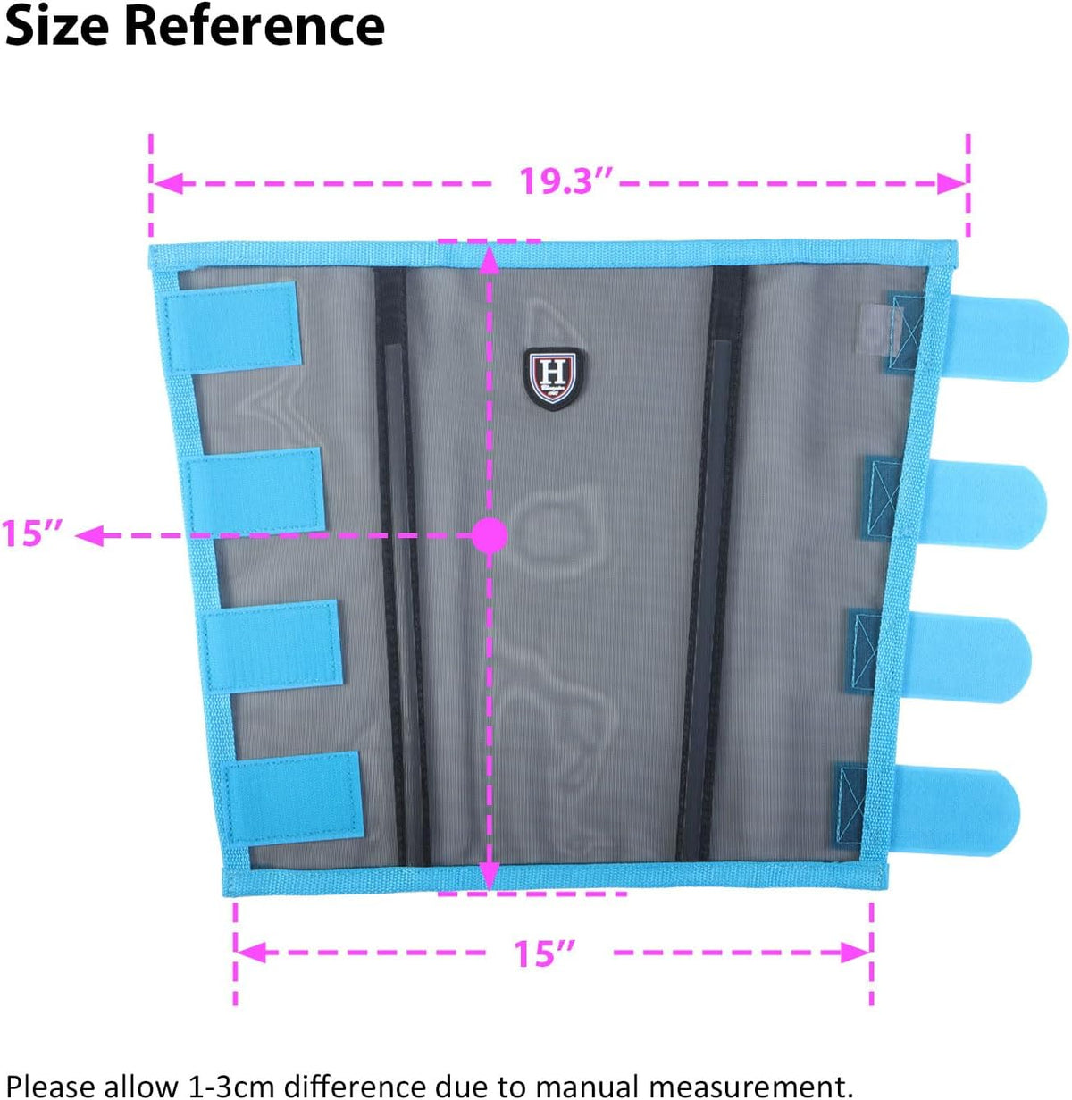 Durable UV proof ventilated nylon mesh equestrian leggings pack of four.