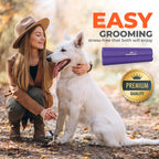 EquiGroomer undercoat rake for pet hair removal