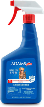 ADAMS Plus Flea and Tick Spray for Dogs & Cats, Kills Fleas and Ticks, Repels Mosquitoes, Prevents Infestations up to 2 Months, Treatment for Dogs, Cats, Puppies & Kittens, 16 Fl Oz - Image 12
