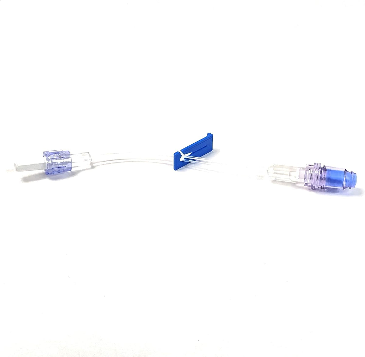 MEDCOS IV Extension Set five pack front view showing sterile packaging.