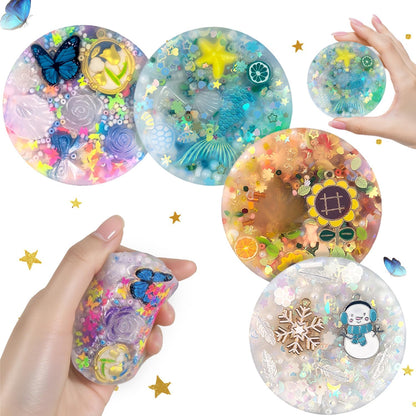 LOOMI sensory picking pads four piece seasonal theme front view authentic USA import