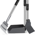 Heeyoo dog pooper scooper set front view for heavy duty pet waste removal.