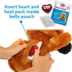 Side profile of Snuggle Puppie behavioural aid for dogs