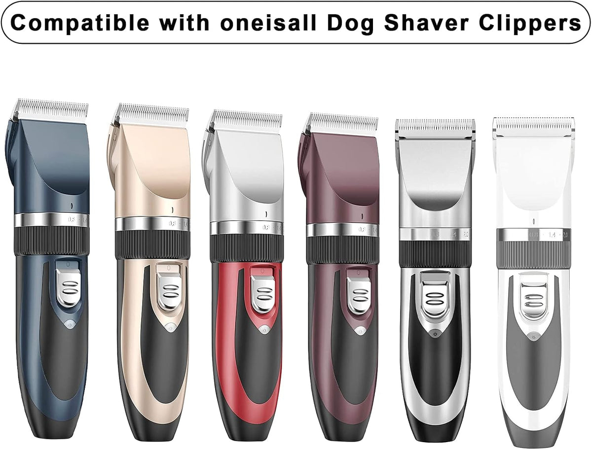 Dodaer low noise dog grooming clipper replacement parts close up