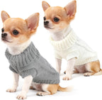 Kallfir's Cutie two pack pet sweaters packaging layout