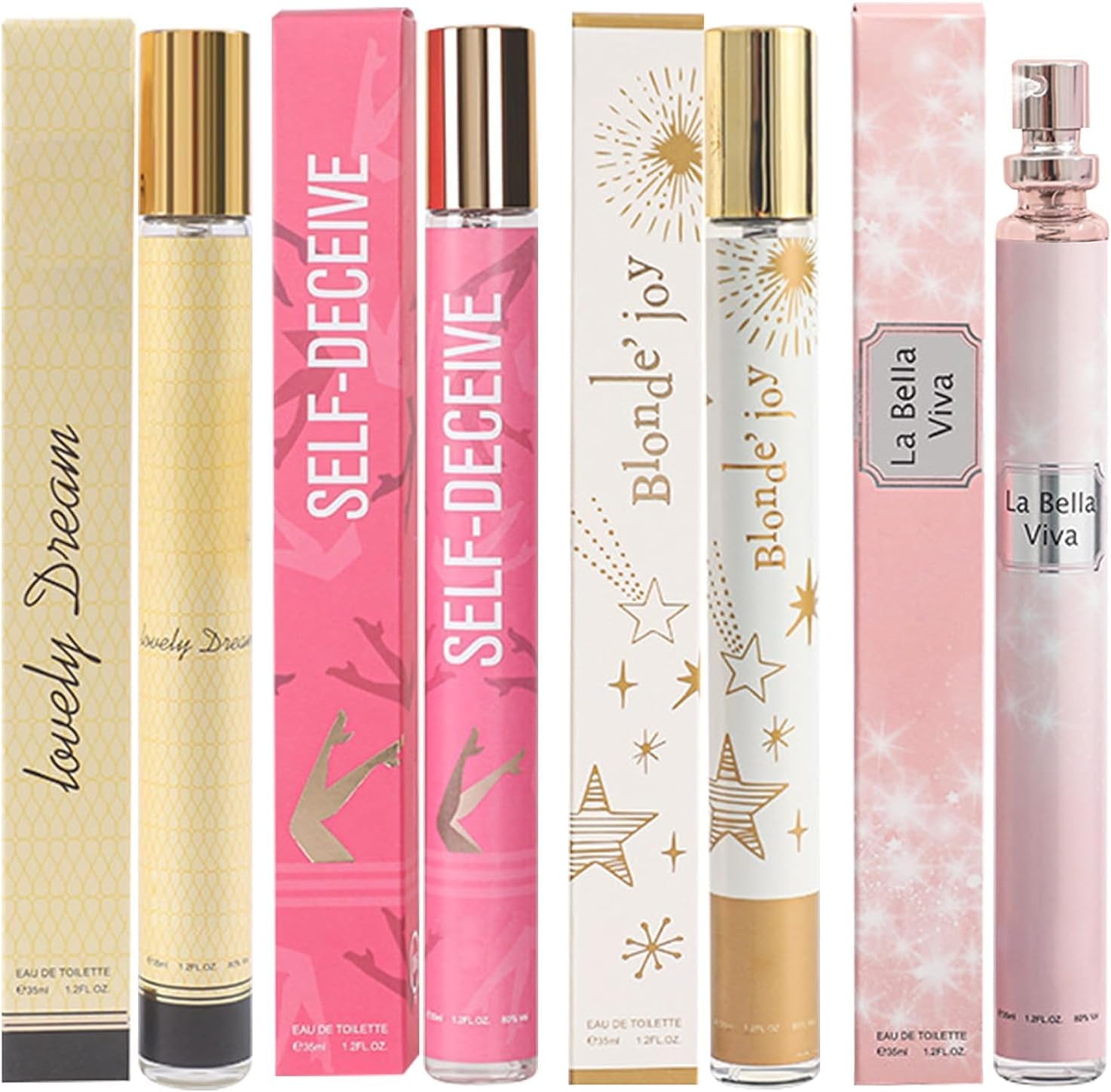 Clothes Of Skin 4 pack women's perfume set front view