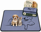 4 Pack Washable Pee Pads for Dogs 18"x24", Reusable Training Puppypads Absorbency Non-Slip & Leak-Proof for Pet Whelping Box Playpen Crate Sofa Bed Floors (Gray) - Image 9