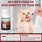 Fenbendazole suspension for roundworms hookworms and tapeworms