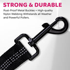 Heavy duty zinc alloy snap clips attaching to pet harness rings