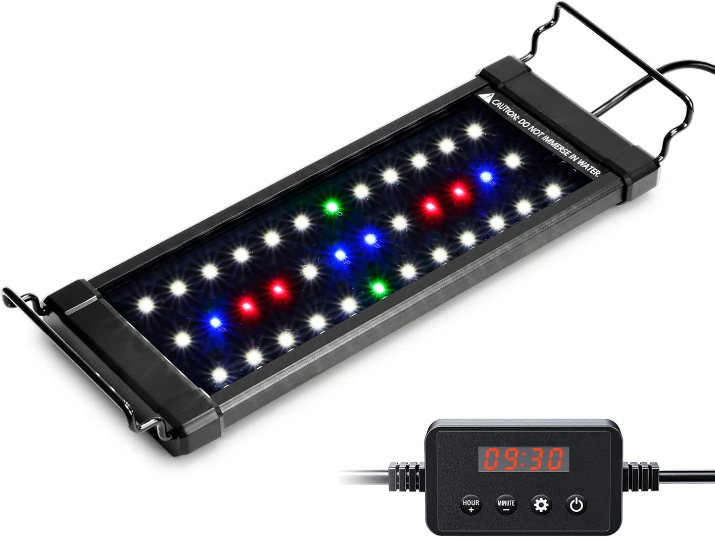 NICREW ClassicLED Plus LED Aquarium Light with Timer, 15 Watts, for 18 to 24 Inch Fish Tank Light, Daylight and Moonlight Cycle, Brightness Adjustable - Image 11