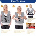 Grey breathable fabric detail of Petskd pet carrier