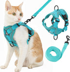 Cat Harness and Leash, Reflective Cat Harness Escape Proof for Walking, Adjustable Kitten Harness and Leash Set, 4 Buckles Easy Control Breathable Cat Vest Harness for All Types of Cats - Image 10
