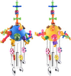 KATUMO Bird Toys, Parrot Pull Spoons Colorful Acrylic Stick Toys Bird Chew Toys for Amazon Parrot, African Grey, Conure, Caique, Quaker, Small Cockatoo, Mini Macaw, Eclectus and Similar Birds - Image 9