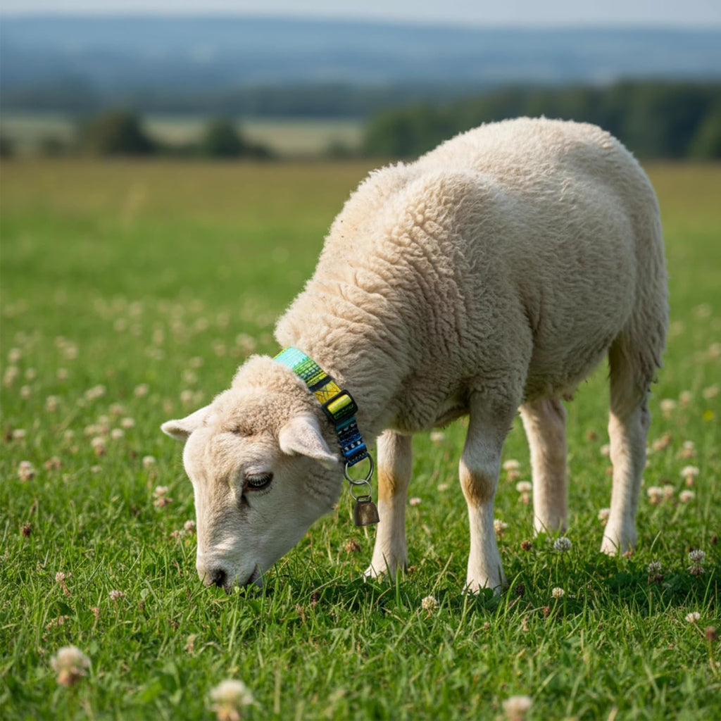 Adjustable tri glide slide on the Chuanke goat neck belt showcasing how to change length from thirteen to twenty five inches