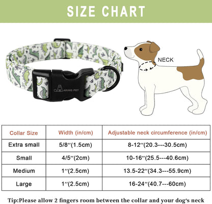 Aring Pet dinosaur collar for small breeds