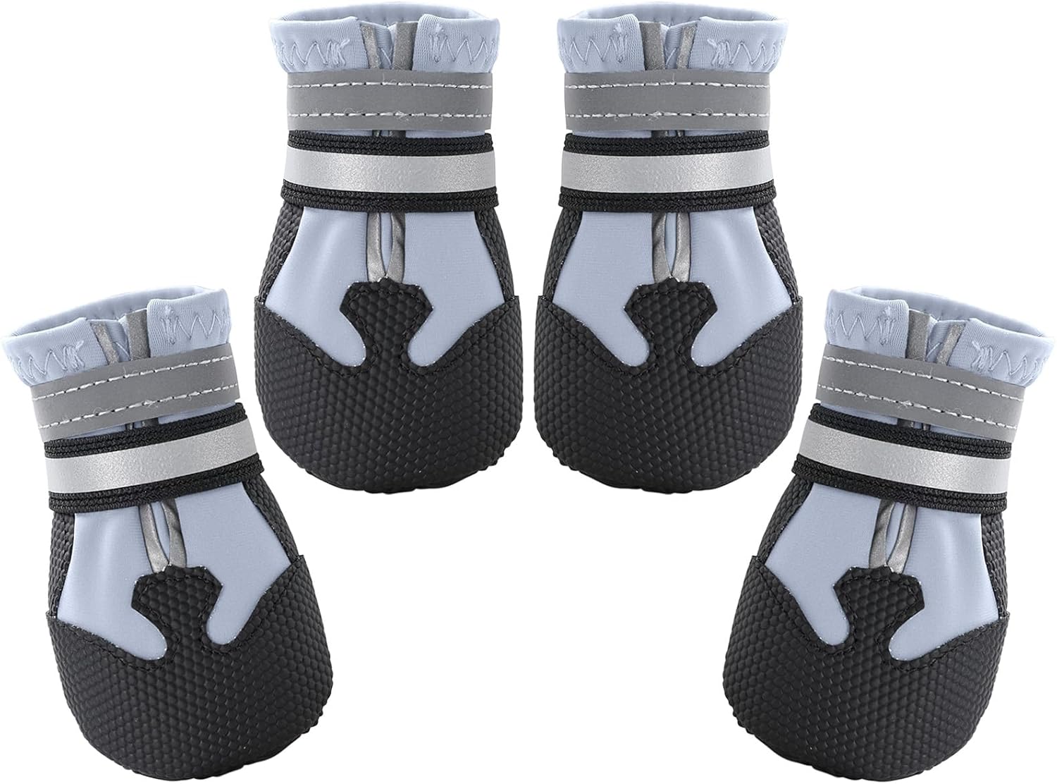 Dimicoo Breathable Dog Boots for Medium Large Dogs,Non-Slip Dog Shoes for Summer Hot Pavement,Lightweight Paw Protector Dog Booties for Outdoor & Indoor Hardwood Floors - Image 11