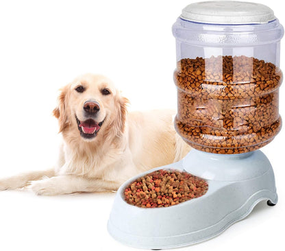 Automatic Dog Feeder and Water Dispenser Set for Large Dogs, 3 Gallon Gravity Dog Cat Food and Water Dispenser Set with Pet Food Bowl,Large Pet Food Water Dispenser Station - Image 9