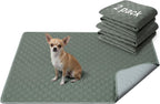 H.VERSAILTEX Premium Washable Pee Pads for Dogs 2 Pack Super Absorbent 100% Waterproof Reusable Non-Slip Quilted Puppy Training Pads for Crate Playpen Whelping & Potty Training(18"x24", Grey) - Image 14