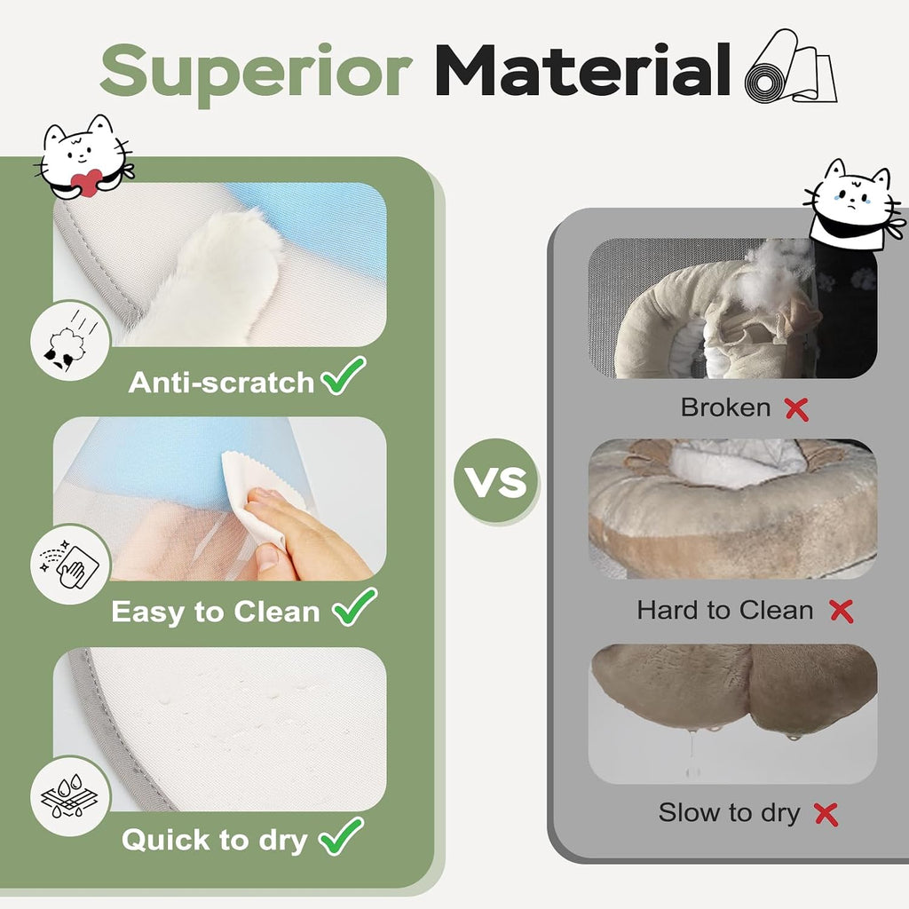 Joypig soft pet recovery cone showing adjustable closure straps.