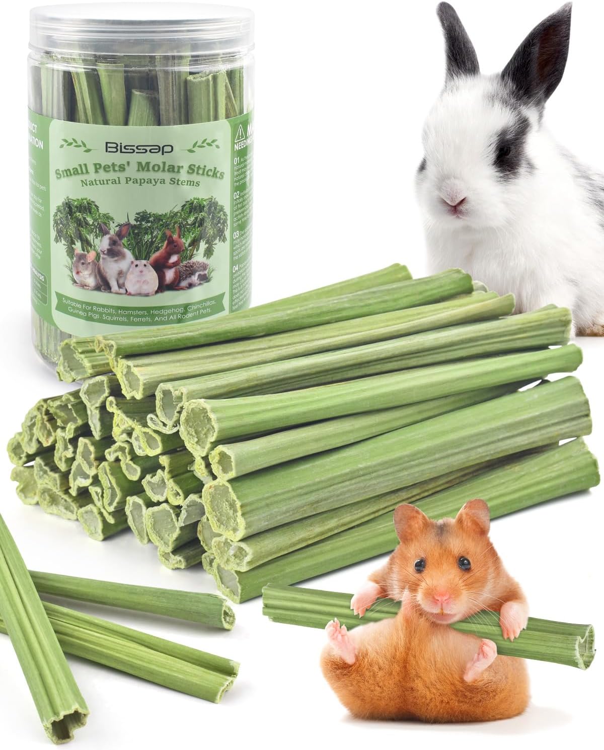 Healthy additive free chinchilla chew toys showcasing secure sealed packaging
