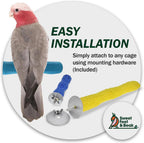 Sweet Feet and Beak Comfort Grip Safety Bird Perch, X-Large Pedicure Perch - Image 6