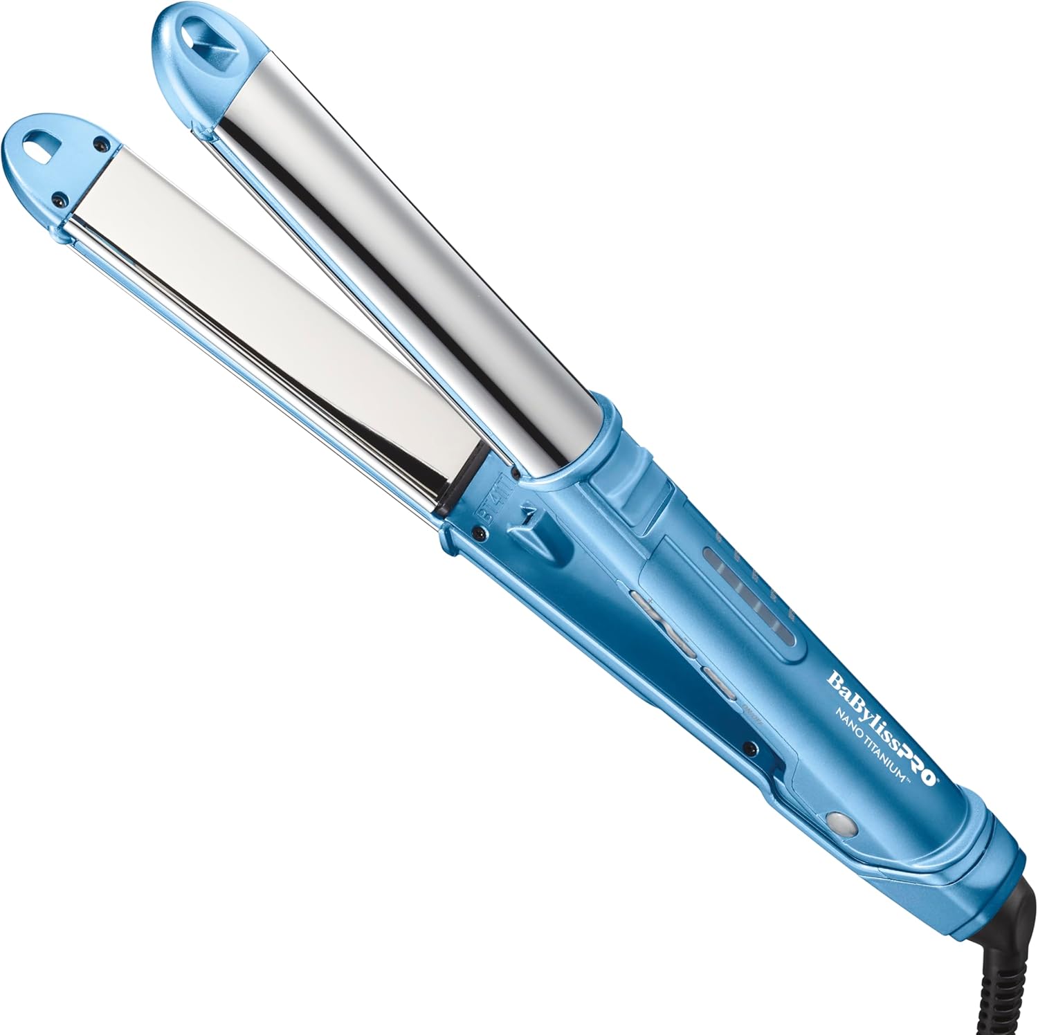 BaBylissPRO 1 Inch Ultra Sleek Stainless Steel Styling Iron front view