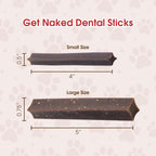 Glucosamine and chondroitin enriched dog dental treats by Get Naked