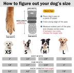 Size medium Scenereal dog socks set of four