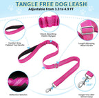 SlowTon anti-twist bungee leash and harness set