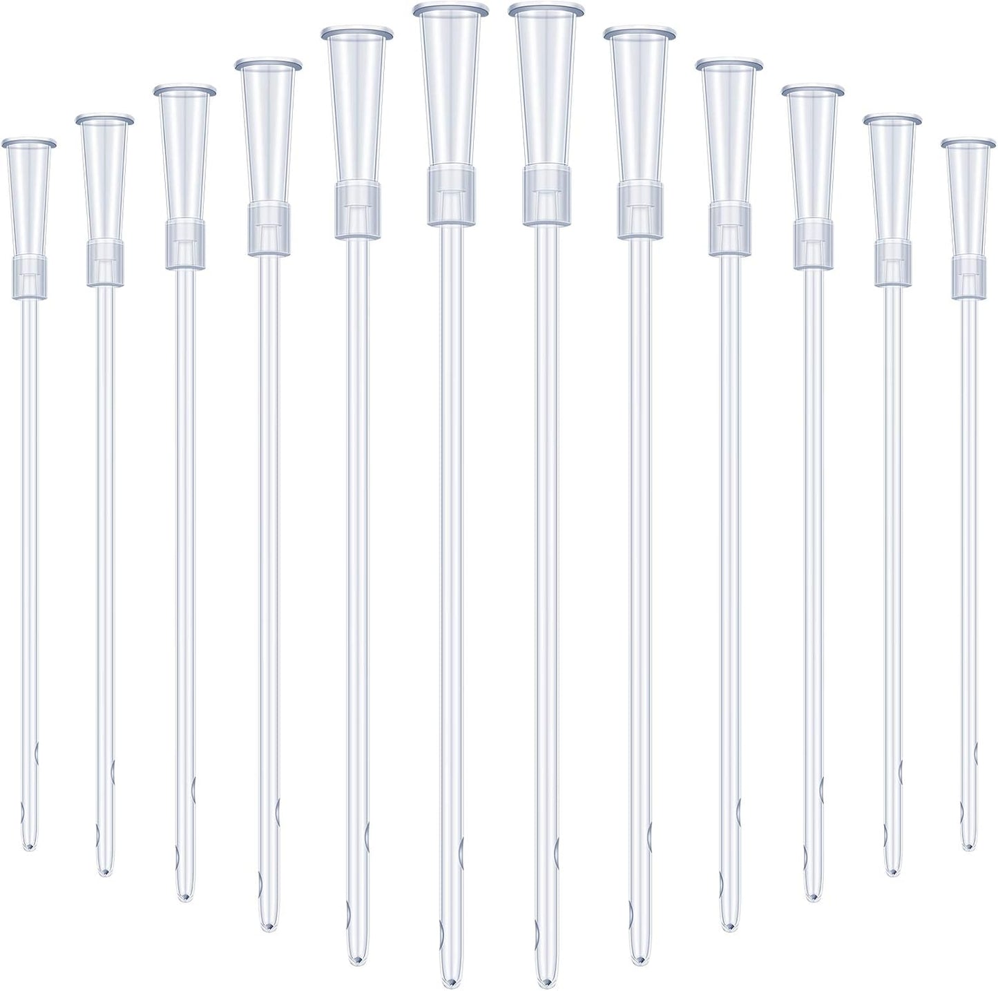 Nuanchu White PVC Replacement Tube Kit front view medical grade catheters.