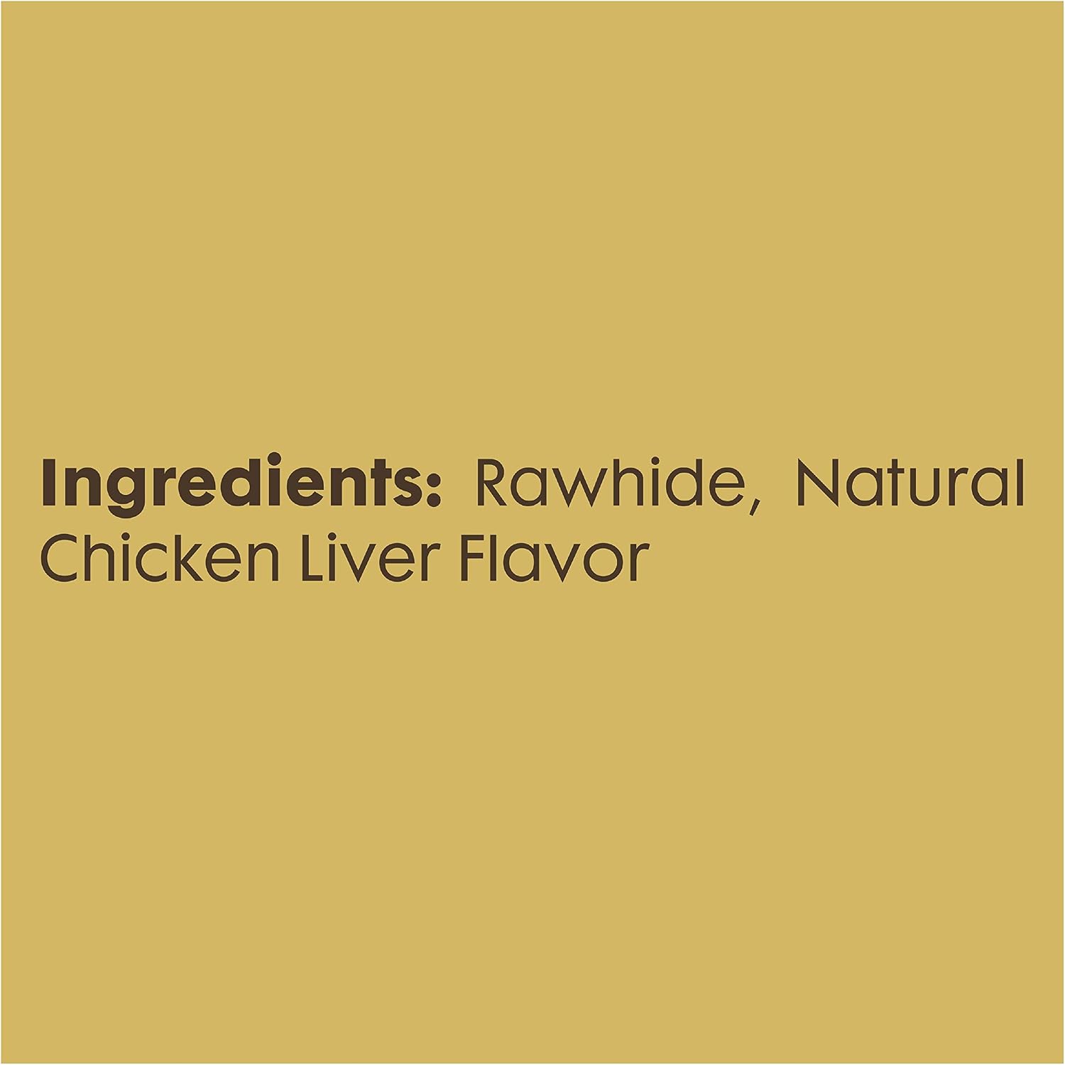 Grain free chicken liver flavor small pet chews designed to break down twice as fast