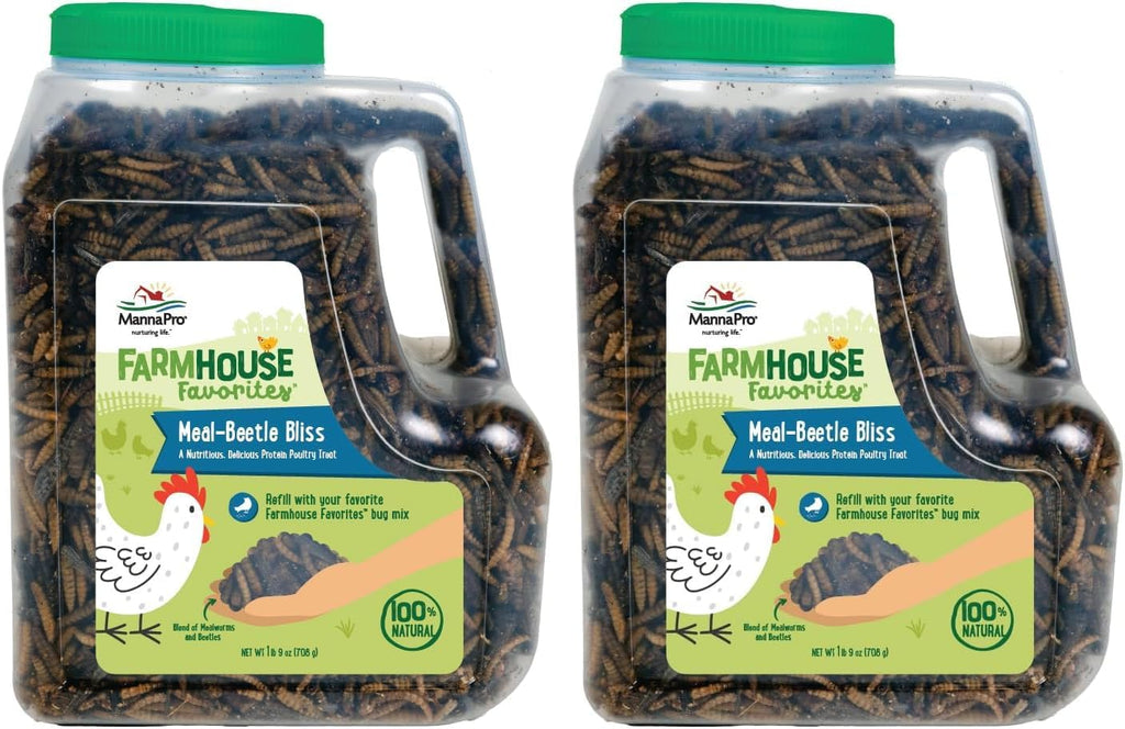 Manna Pro Farmhouse Favorites Beetle Bliss Poultry Treat, 25 oz - Image 9