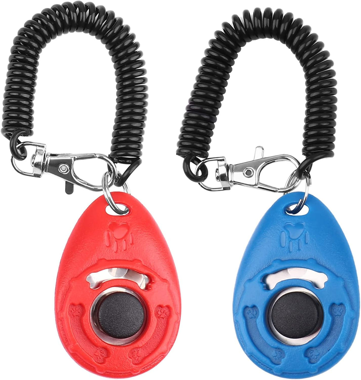 OYEFLY lightweight animal training clicker 2-pack set