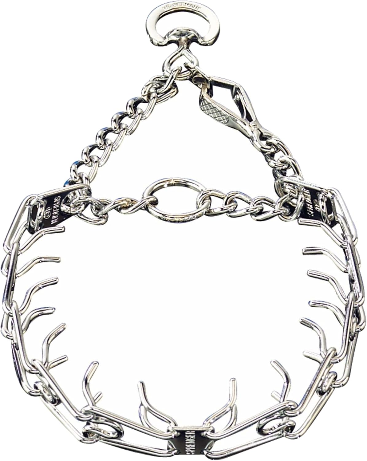 Herm Sprenger Chrome Plated Steel Training Prong Collar with Quick Release Snap for Dogs, 21-22 in x 3mm, Neck Size UP to 18 inches - Image 10