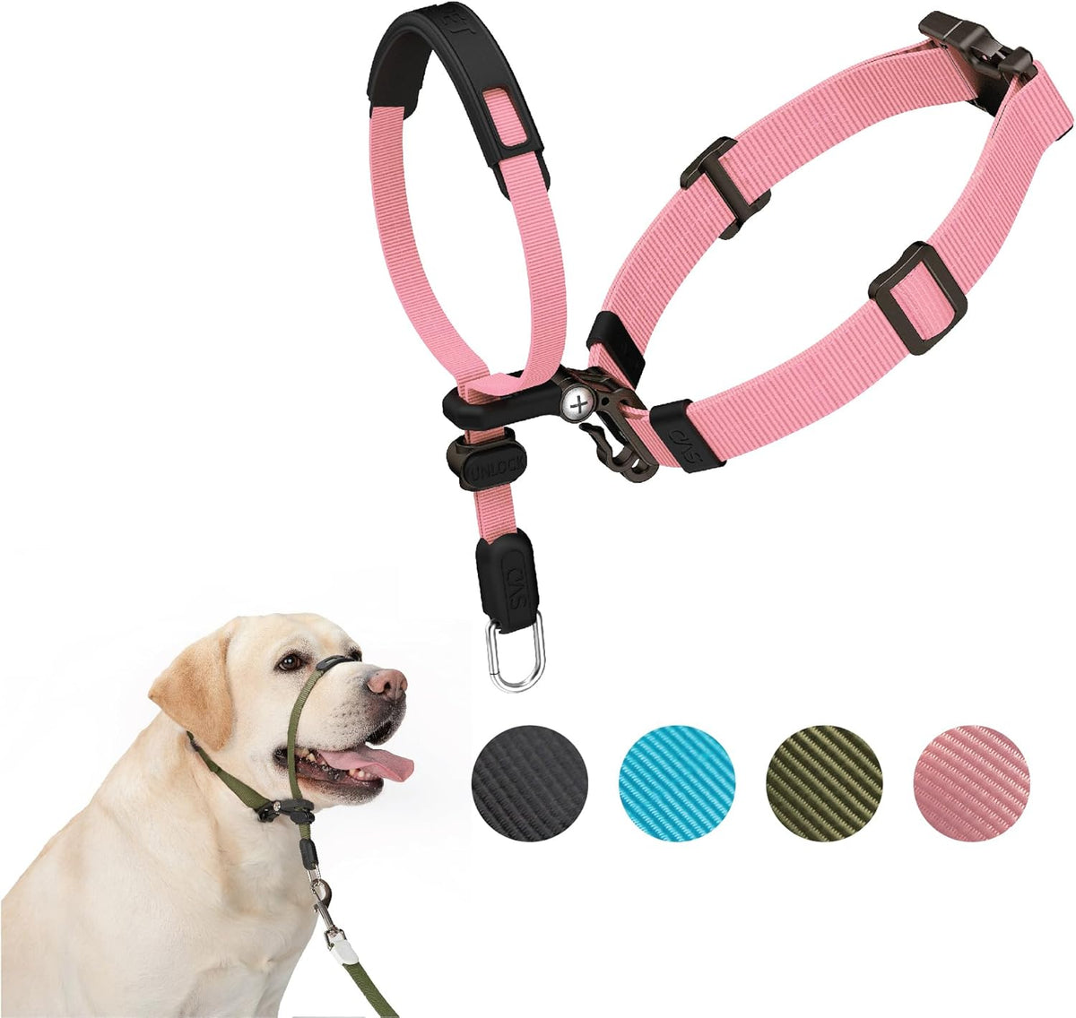 SVD.PET No-Pull Dog Headcollar for Easier Walks, Chew-Proof Protector to Increase Comfort, Simple Design, Easy to Wear and Adjust (Medium Size for Small and Medium Size Dogs) - Image 9